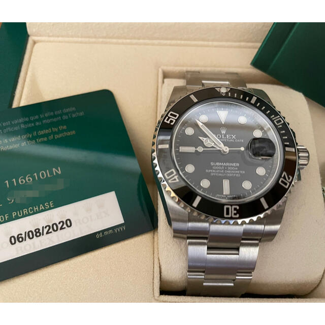 ROLEX(ロレックス)の【未使用品】サブマリーナデイト　Ref116610LN メンズの時計(腕時計(アナログ))の商品写真