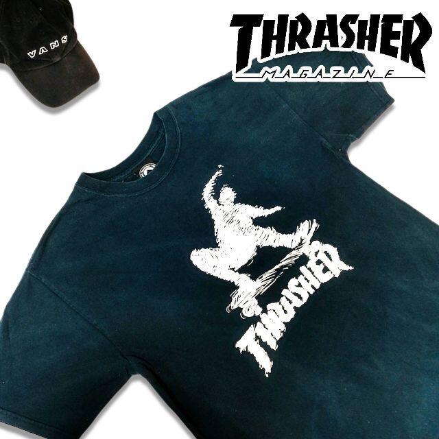 THRASHER(スラッシャー)のスラッシャー スケーターロゴ Tシャツ ブラック L THRASHER  メンズのトップス(Tシャツ/カットソー(半袖/袖なし))の商品写真