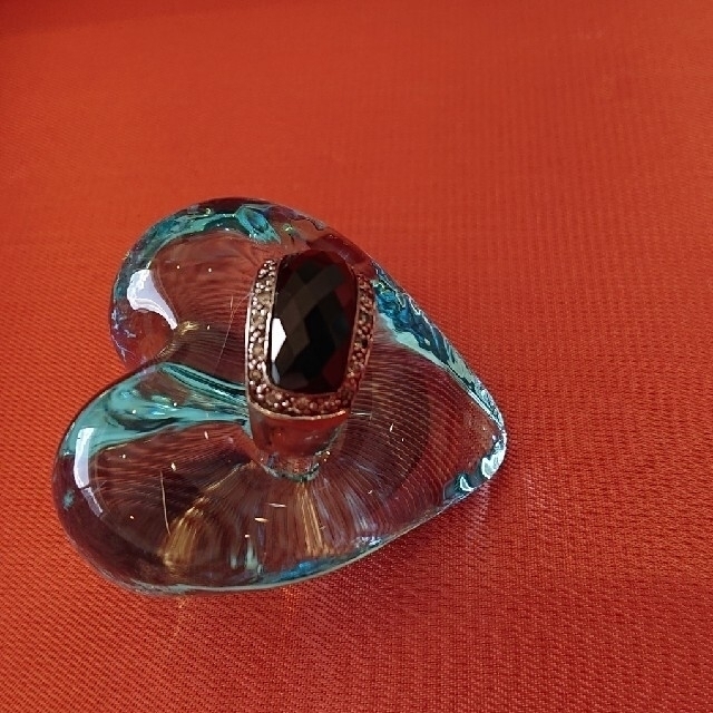 アンティークリング オニキス シルバージルコニア 内径15ミリ 9号サイズ レディースのアクセサリー(リング(指輪))の商品写真