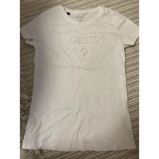 ゲス(GUESS)のGUESS 白Tシャツ (レディース)(Tシャツ(半袖/袖なし))