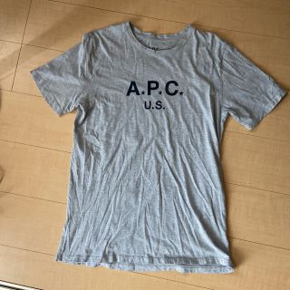 アーペーセー(A.P.C)のAPC 半袖Tシャツ アーペーセー  サイズ　M  グレー  (Tシャツ/カットソー(半袖/袖なし))