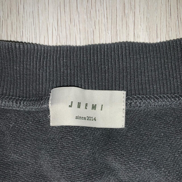 JUEMI New Loose Neck Pigment Dyed Sweat レディースのトップス(トレーナー/スウェット)の商品写真