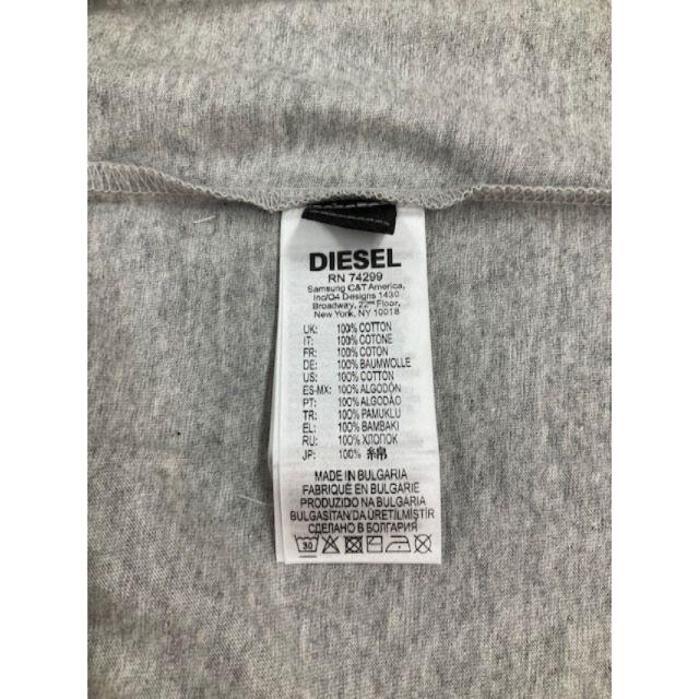 DIESEL(ディーゼル)のディーゼル　キッズ Tシャツ 02A　サイズ-6才　グレー　新品　00J4P6 キッズ/ベビー/マタニティのキッズ服男の子用(90cm~)(Tシャツ/カットソー)の商品写真