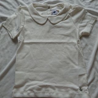 プチバトー(PETIT BATEAU)のプチバトー 襟付き半袖Tシャツ 6ans(Tシャツ/カットソー)