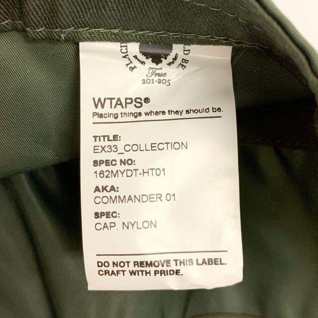 未使用品 WTAPS ダブルタップス COMMANDER キャップ OD