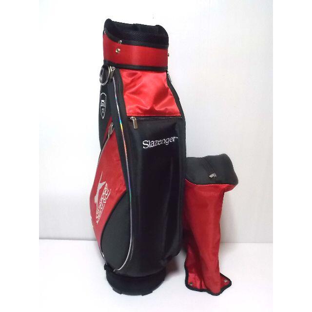 値下げ!slazenger キャディバッグ ゴルフバッグ 美品-