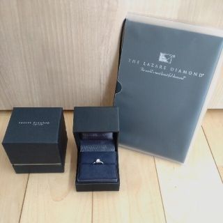 ラザールダイヤモンド　0.4ct　婚約指輪　Dカラー(リング(指輪))