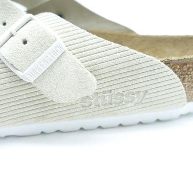 STUSSY×BIRKENSTOCK BOSTON CLOGS BONE