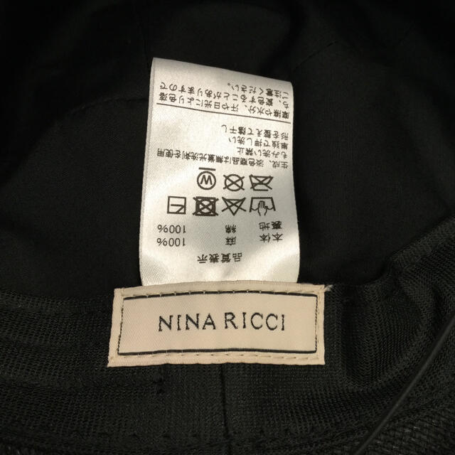 NINA RICCI(ニナリッチ)のNINA RICCI❤︎ニナリッチ❤︎麻❤︎ハット❤︎帽子 レディースの帽子(ハット)の商品写真