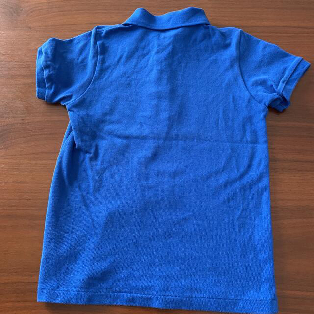 mikihouse(ミキハウス)のミキハウス　ポロシャツ　130 ブルー キッズ/ベビー/マタニティのキッズ服男の子用(90cm~)(Tシャツ/カットソー)の商品写真