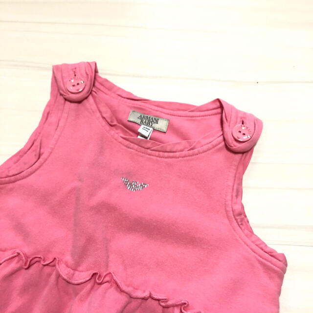 ARMANI JUNIOR(アルマーニ ジュニア)のアルマーニ　ワンピース　 キッズ/ベビー/マタニティのキッズ服女の子用(90cm~)(ワンピース)の商品写真