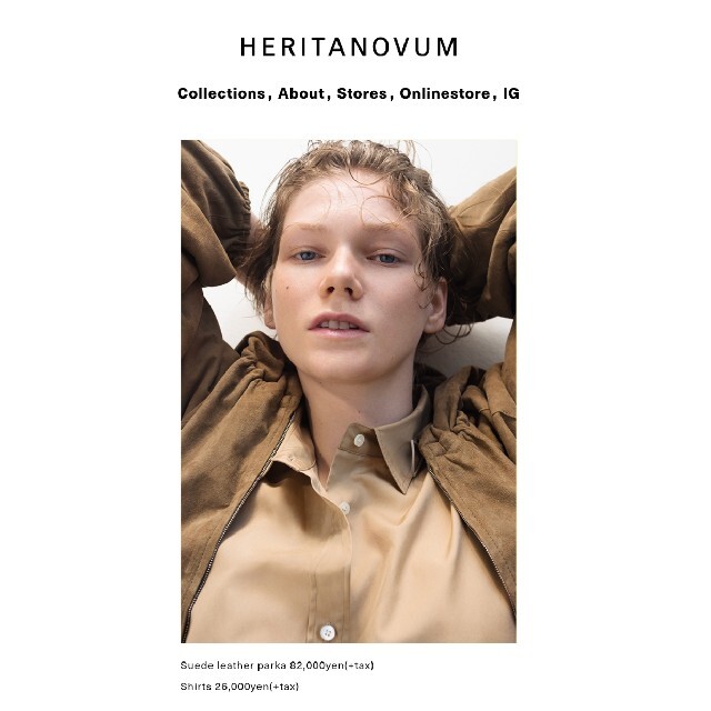 HERITANOVUM(ヘリテノーム) 本革 アウター - その他