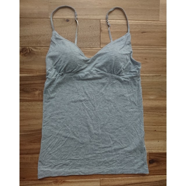 Ron Herman(ロンハーマン)のRonherman カップ付きキャミソール camisole グレー レディースのトップス(キャミソール)の商品写真