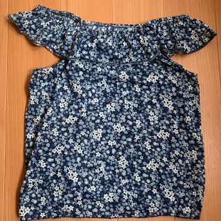 エイチアンドエム(H&M)のH&M 花柄トップス(Tシャツ/カットソー)