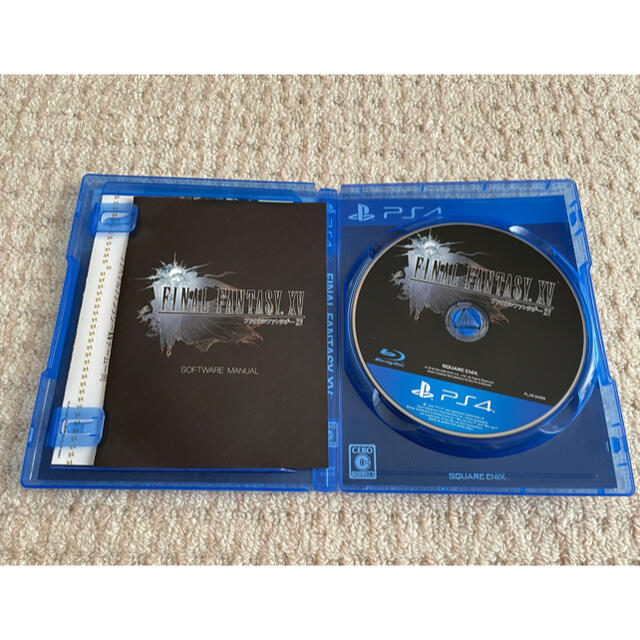 PlayStation4(プレイステーション4)のファイナルファンタジーXV PS4 エンタメ/ホビーのゲームソフト/ゲーム機本体(家庭用ゲームソフト)の商品写真