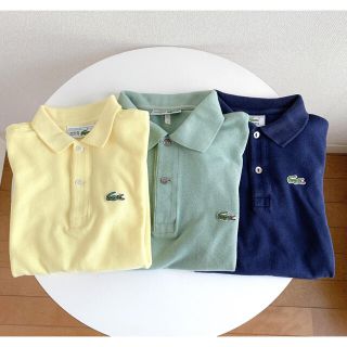 ラコステ(LACOSTE)のラコステ ポロシャツ 3枚セット フランス製(ポロシャツ)