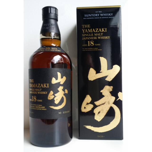 サントリー山崎18年　正規品化粧箱入り　1本. サントリー山崎12年正規品　5本