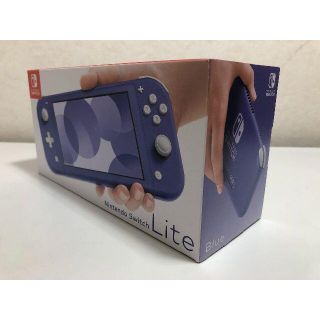 ニンテンドウ(任天堂)のニンテンドー スイッチ ライト ブルー Nintendo Switch(家庭用ゲームソフト)