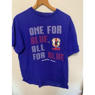 Tシャツ　サッカー　サムライブルー　2009 オフィシャル　キリン(Tシャツ/カットソー(半袖/袖なし))