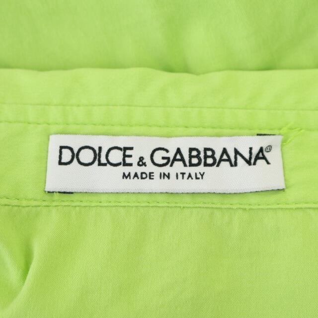 DOLCE&GABBANA(ドルチェアンドガッバーナ)のドルチェ&ガッバーナ ドルガバ ブラウス シャツ プルオーバー 38 グリーン レディースのトップス(シャツ/ブラウス(長袖/七分))の商品写真