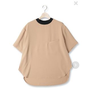 ステュディオス(STUDIOUS)の【CULLNI】21ss ポケットラウンドカットソー Beige 1(Tシャツ/カットソー(半袖/袖なし))