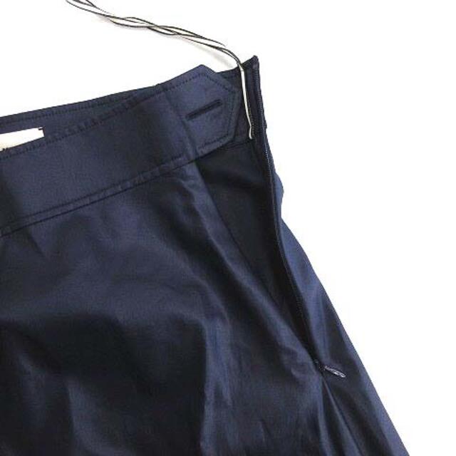 Hermes(エルメス)のエルメス 19SS マーメイドスカート フレア ロング ミモレ丈 34 S 紺 レディースのスカート(ロングスカート)の商品写真