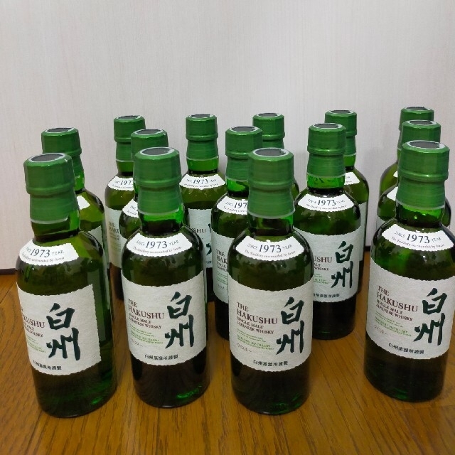 サントリー(サントリー)の白州NV180ml×14本 食品/飲料/酒の酒(ウイスキー)の商品写真