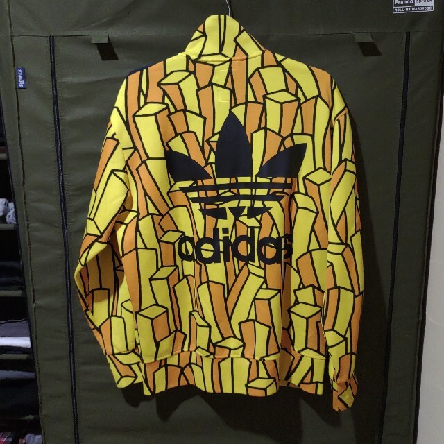 JEREMY SCOTT(ジェレミースコット)のJEREMY　SCOTT　アディダス　ポテトジャージ　Oサイズ メンズのトップス(ジャージ)の商品写真