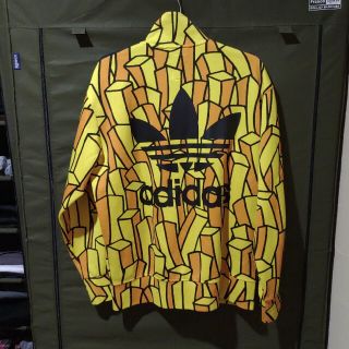 美品！アディダス×JEREMY SCOTT 花柄ジャージジャケット サイズO