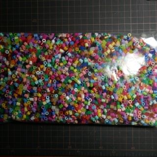 カワダ(Kawada)のPERLER BEADS アイロンビーズ+プレートセット2(各種パーツ)