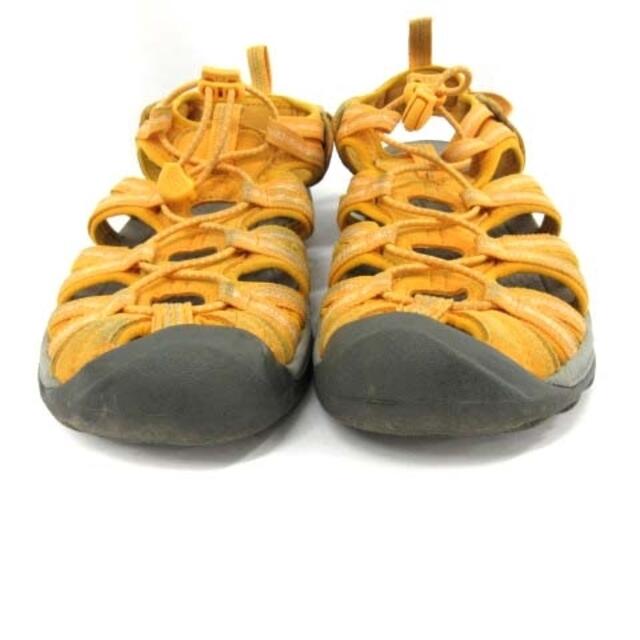 KEEN(キーン)のキーン アウトドアサンダル ウォータープルーフ 防水 25cm相当 黄色 レディースの靴/シューズ(サンダル)の商品写真