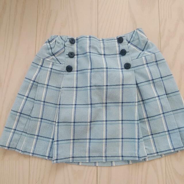 HusHush(ハッシュアッシュ)の★HusHusH チェック スカート 110cm キッズ/ベビー/マタニティのキッズ服女の子用(90cm~)(スカート)の商品写真