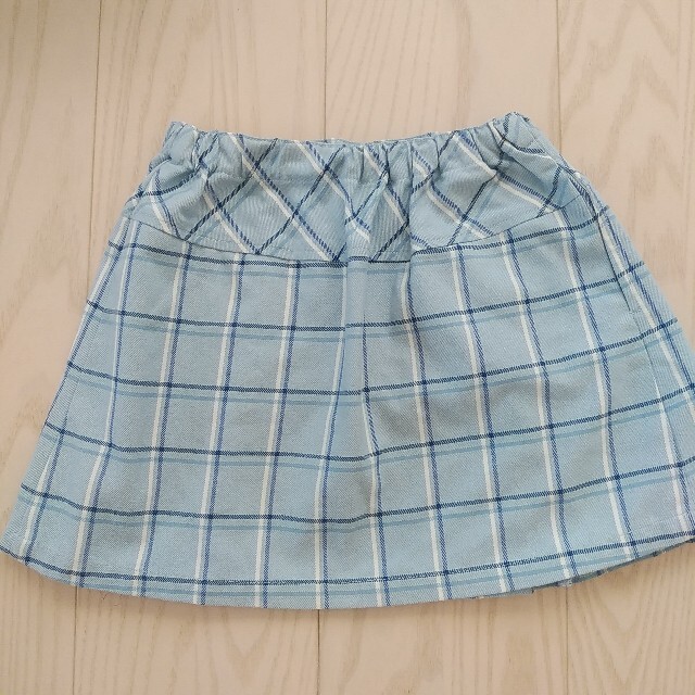 HusHush(ハッシュアッシュ)の★HusHusH チェック スカート 110cm キッズ/ベビー/マタニティのキッズ服女の子用(90cm~)(スカート)の商品写真