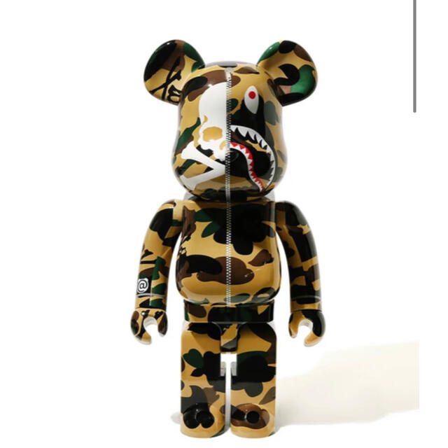 MEDICOM TOY(メディコムトイ)のMASTERMIND VS BAPE(R) BE@RBRICK 1000%  エンタメ/ホビーのフィギュア(その他)の商品写真