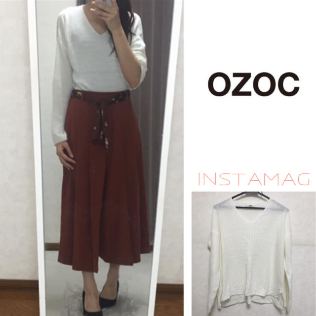 OZOC(オゾック)のOZOC♡ゆるニット レディースのトップス(ニット/セーター)の商品写真