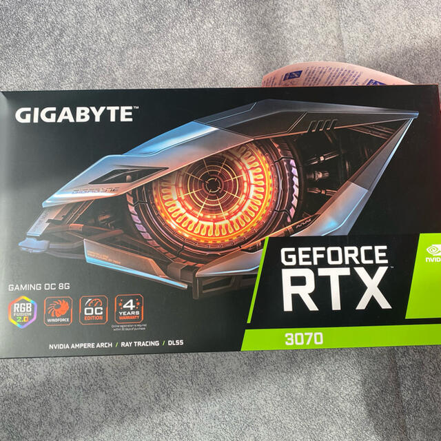 GIGABYTE NVIDIA GeForce RTX3070PCパーツ