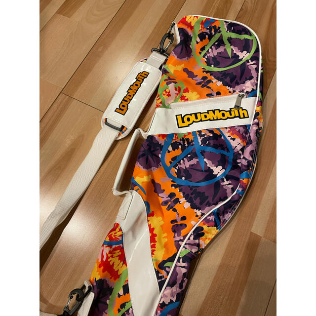 Loudmouth(ラウドマウス)の【美品】ラウドマウスラウンドバッグ スポーツ/アウトドアのゴルフ(バッグ)の商品写真