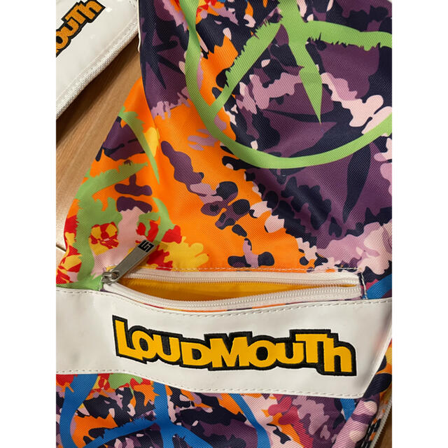 Loudmouth(ラウドマウス)の【美品】ラウドマウスラウンドバッグ スポーツ/アウトドアのゴルフ(バッグ)の商品写真