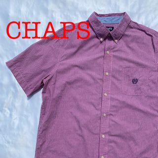 チャップス(CHAPS)のCHAPS 半袖シャツ ギンガムチェック　チャップス　ヴィンテージ　ビンテージ(シャツ)