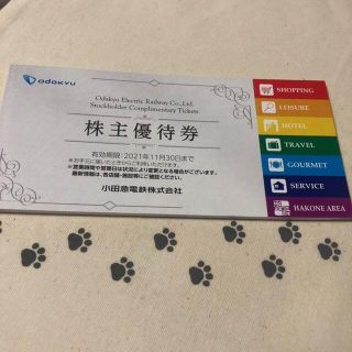 1冊　小田急電鉄　株主優待券(ショッピング)