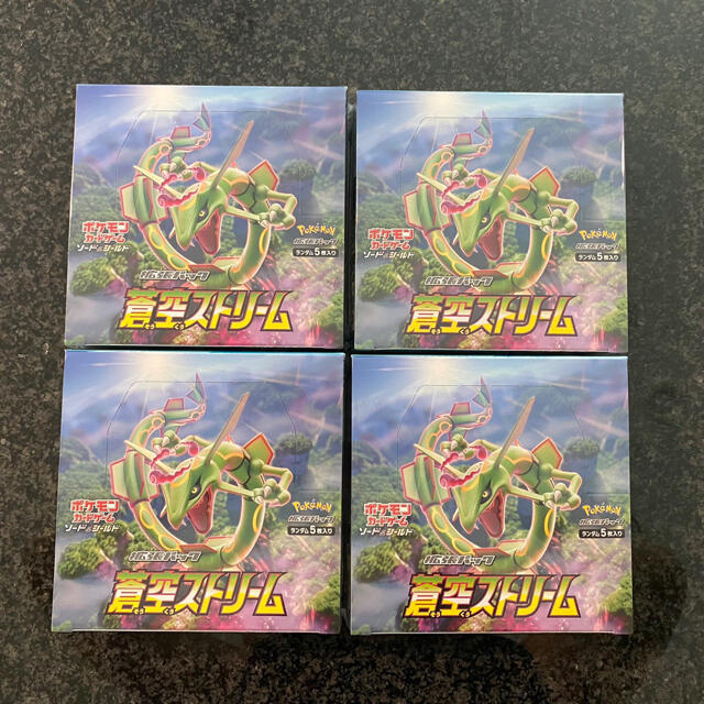 シュリンク付き】蒼空ストリーム 4BOX【ポケカ】 | www.jarussi.com.br
