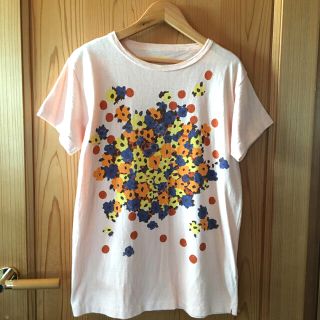 フォーティーファイブアールピーエム(45rpm)の45rpm 花柄　Tシャツ(Tシャツ(半袖/袖なし))