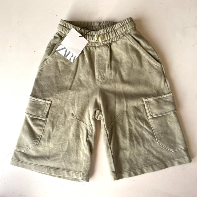 ZARA KIDS(ザラキッズ)の新品　タグ付き　ZARA ハーフパンツ キッズ/ベビー/マタニティのキッズ服男の子用(90cm~)(パンツ/スパッツ)の商品写真