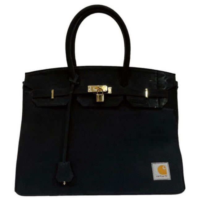 carhartt bag vintage バーキン カーハート - トートバッグ
