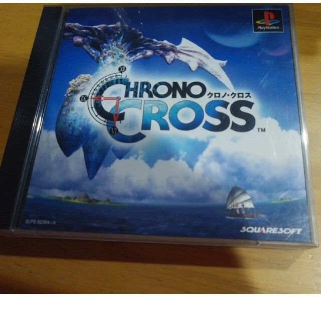 PlayStation(プレイステーション)のPlayStationソフト　クロノ・クロス エンタメ/ホビーのゲームソフト/ゲーム機本体(家庭用ゲームソフト)の商品写真