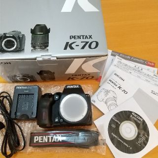 ペンタックス(PENTAX)のペンタックスK-70  ボディー 新品同様！(デジタル一眼)