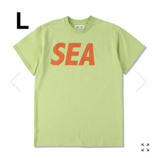 シー(SEA)のSEA S/S T-SHIRT / C.GREEN-ORANGE (SEA-2(Tシャツ/カットソー(半袖/袖なし))