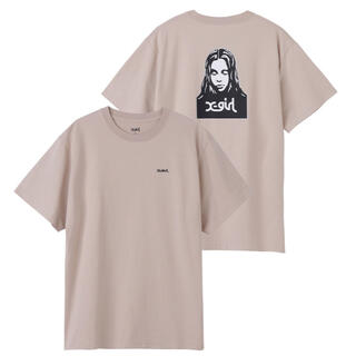 エックスガール(X-girl)のエックスガール FACE S/S TEE Mサイズ(Tシャツ(半袖/袖なし))