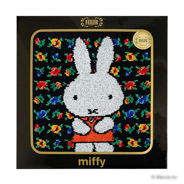 FEILER(フェイラー)のミッフィー フェイラーハンカチ MIFFY CARINA エンタメ/ホビーのおもちゃ/ぬいぐるみ(キャラクターグッズ)の商品写真