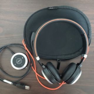 【美品】Jabra EVOLVE 40 MS STEREO(ヘッドフォン/イヤフォン)